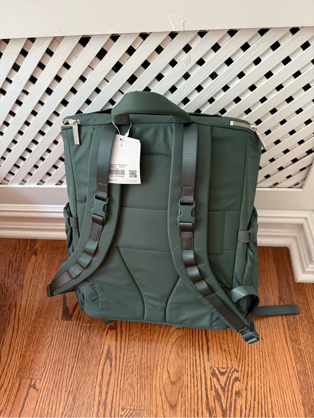 lululemon Olive Green Everyday or Diaper Bag Backpack - Picture 2 of 2
